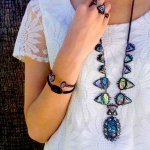 DISO KENDRA SCOTT HAVANA IN ABALONE GUNMETAL